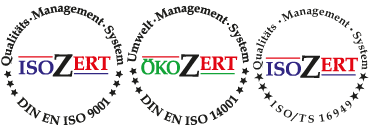 Logos ISO 9001, 14001, 16949